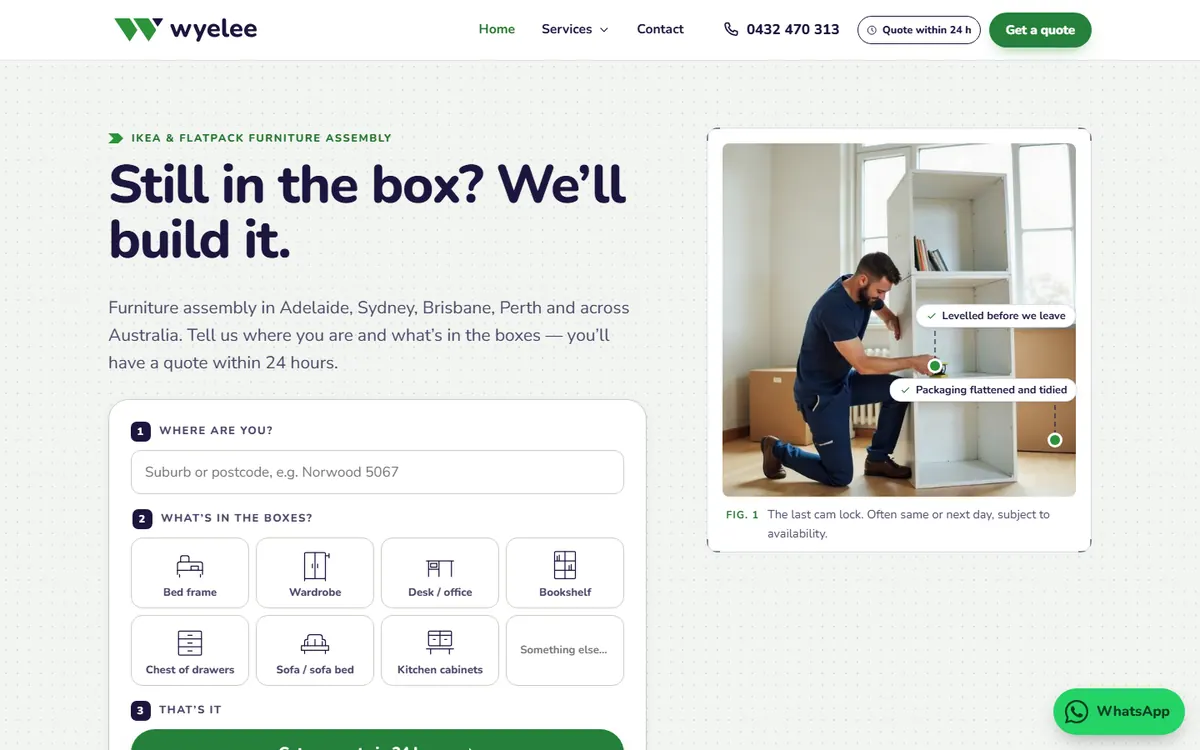 Wyelee website